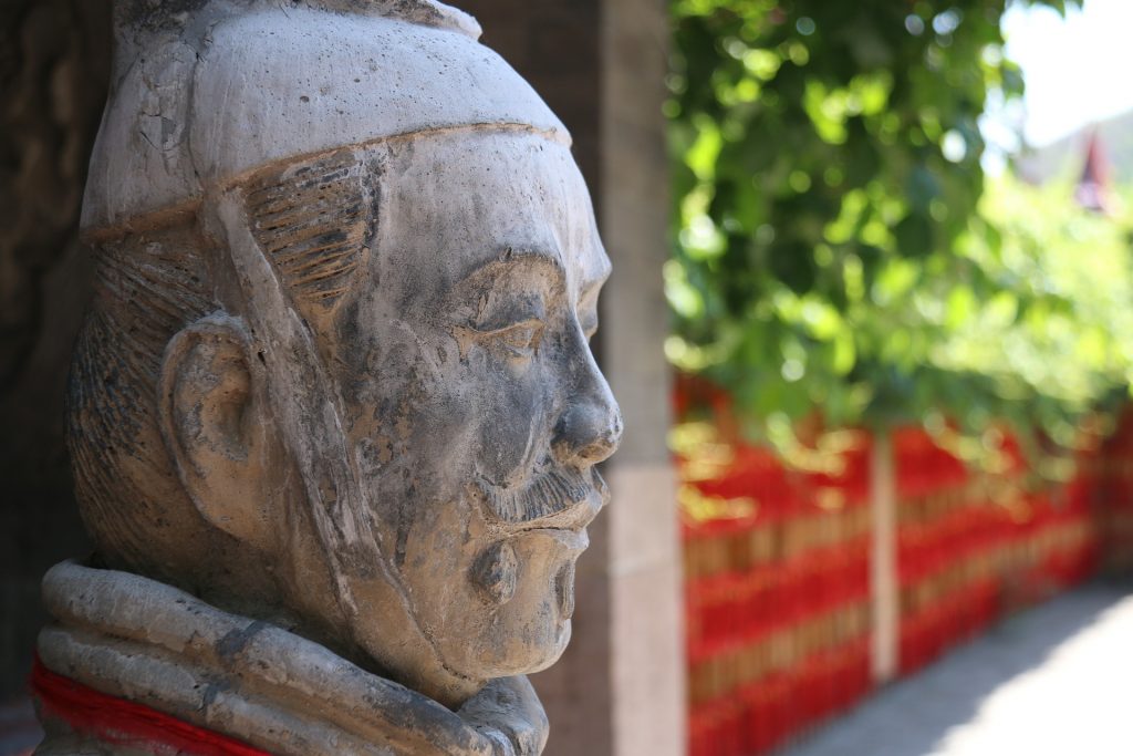 Estátua chinesa em Pequim