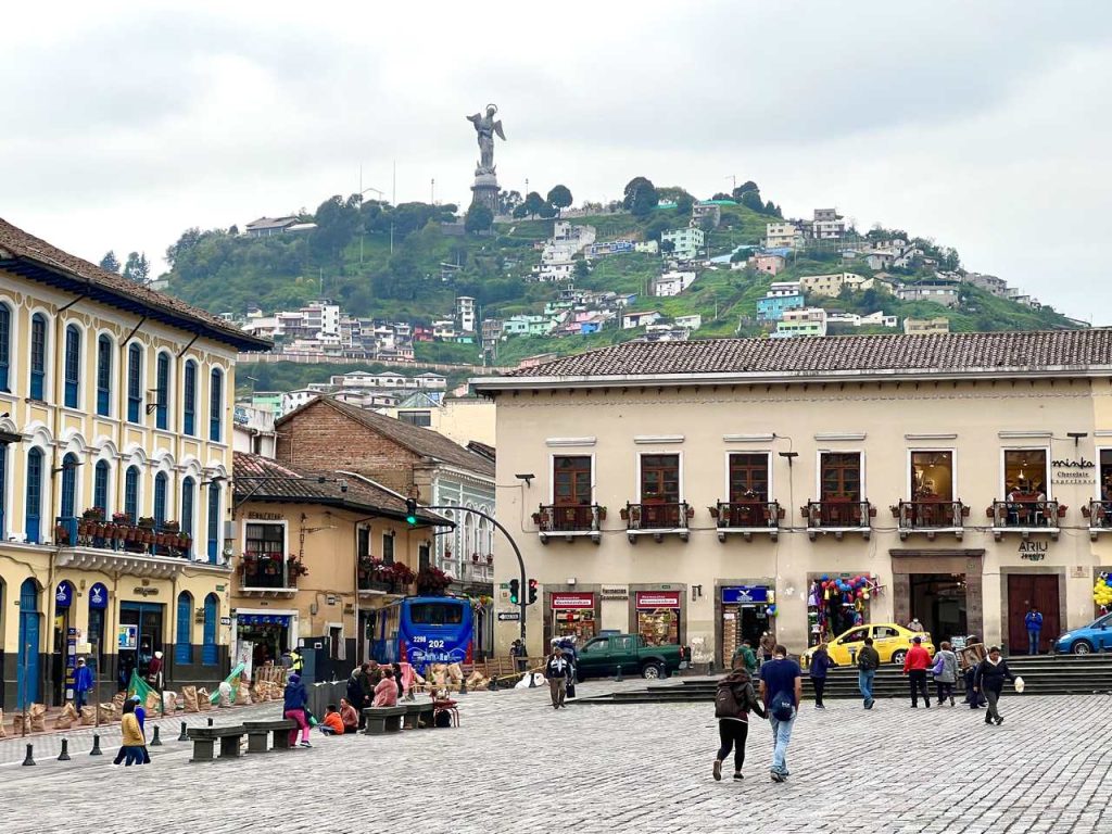 Plaza de San Francisco - Centro Histórico de Quito, Equador